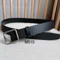 Burberry Silver Premium Quality Leather Belt-thumb-0