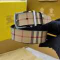 Burberry Brown Premium Quality Leather Belt-thumb-0