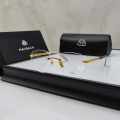 Maybach Golden Luxury Frameless Sunglasses-thumb-0