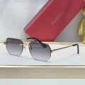 Cartier Golden & Grey Luxury Sunglasses-thumb-0