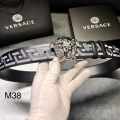 Versace Silver Premium Quality Leather Belt-thumb-0