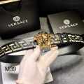 Versace Golden Premium Quality Leather Belt-thumb-0