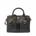Guess Ginevra Premium Dark Grey Handbag-thumb-0