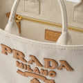 Prada Medium linen blend tote bag-thumb-3