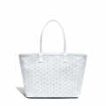 Goyard Artois PM White Handbag-thumb-0