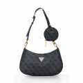 Guess Noelle Black Shoulder Bag-thumb-0