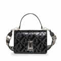 Karl Lagerfeld Simone Small Leather Crossbody Black Shoulder Bag-thumb-0