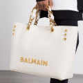Balmain Premium White Tote Bags-thumb-4