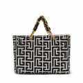 Balmain Premium Black Tote Bags-thumb-2