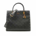 Guess Noelle Charcoal Shoulder Bag-thumb-0