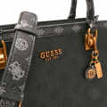Guess Noelle Charcoal Shoulder Bag-thumb-3