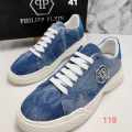 Philip Plein Sports Blue Premium Low-Top Sneaker-thumb-0