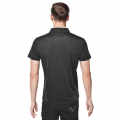 Ferragamo Black Embossed Logo Premium Polo T-shirt-thumb-1