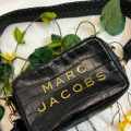 Marc Jacobs Croco Print Flash Black Crossbody Bag-thumb-0