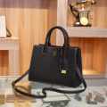 Burberry `tb` Black mini tote Bag-thumb-1