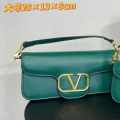 Valentino Locò Teal Green Crossbody Bag-thumb-0
