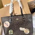 Coach Signature Mickey Mouse Tote Bag-thumb-0
