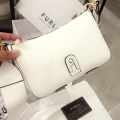 Furla Atena White High Quality Leather shoulder Bags-thumb-0