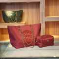 Tory Burch Medium Eleanor Wine Bag-thumb-0