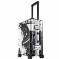 Rimowa Black Yue Minjun Limited Edition Premium Cabin Trolley Bag-thumb-1