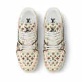 Louis Vuitton White Premium Quality Sneakers-thumb-4