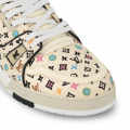 Louis Vuitton White Premium Quality Sneakers-thumb-7