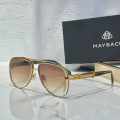 Maybach Brown Luxury Frameless Sunglasses-thumb-0