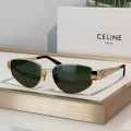 Celine Golden/Green Luxury Sunglasses-thumb-0