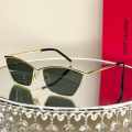 Saint Laurent Green/Golden Luxury Sunglasses-thumb-0