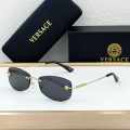 Versace Golden/Grey Luxury Sunglasses-thumb-0