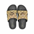 Gucci GG Canvas Brown Mens Flip-flops-thumb-4