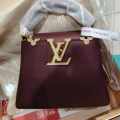 Louis Vuitton Capucines Wine Shoulder Bag-thumb-1