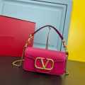 Valentino Locò Pink Crossbody Bag-thumb-0