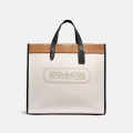 Coach Field Tote Bag 40 In Colorblock With Coach Badge-thumb-0