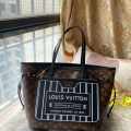 Louis Vuitton Monogram Pochette Metis East West Reversible Black & Brown Bag-thumb-0