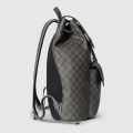 Gucci Grey & Black Ophidia large backpack-thumb-3