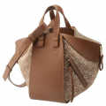Loewe Brown Leather Tote Bag-thumb-2