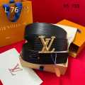 Louis Vuitton Golden Premium Quality Leather Belt-thumb-0