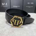 Philipp Plein Golden Premium Quality Belt-thumb-0