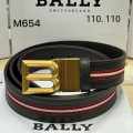 Bally Red Premium Quality Leather Belt-thumb-0