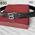 Bally Black Premium Quality Leather Belt-thumb-0