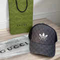 Gucci x Adidas Grey Premium Cap-thumb-1