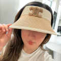 Celine Beige Premium Visor Hat-thumb-2
