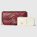 Gucci GG Marmont Wine small shoulder bag-thumb-0