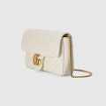Gucci GG Marmont White small shoulder bag-thumb-3