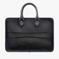Un Jour Scritto Berluti Black Leather Briefcase-thumb-1