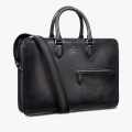 Un Jour Scritto Berluti Black Leather Briefcase-thumb-3