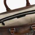 Un Jour Mini Scritto Berluti Brown Leather Briefcase-thumb-6