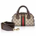 Gucci ophidia Small Beige Bowling Bag-thumb-0