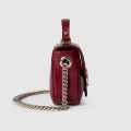 Gucci Marmont Wine Small Top Handle Bag-thumb-3